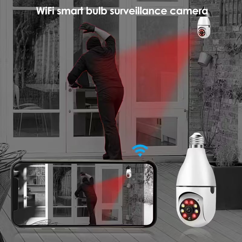 Cámara Foco WiFi de Seguridad HD 360°