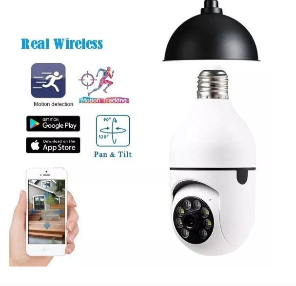 Cámara Foco WiFi de Seguridad HD 360°