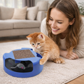 JUGUETE INTERACTIVO CON RASCADOR GATO