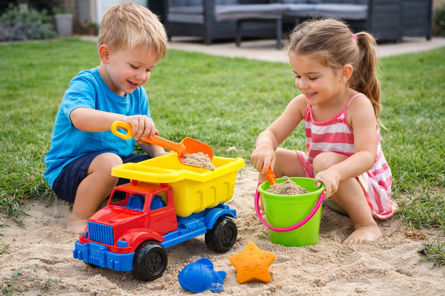 Camión de Playa con Accesorios