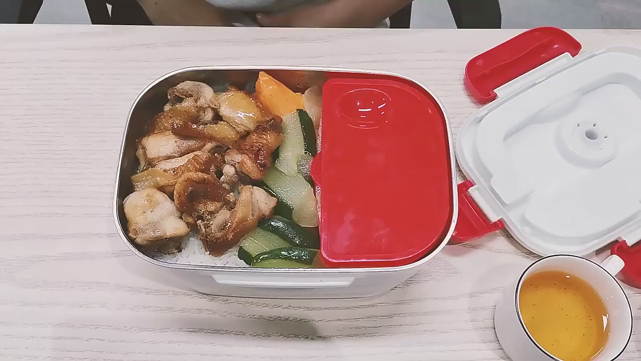 lonchera portátil eléctrica calentador