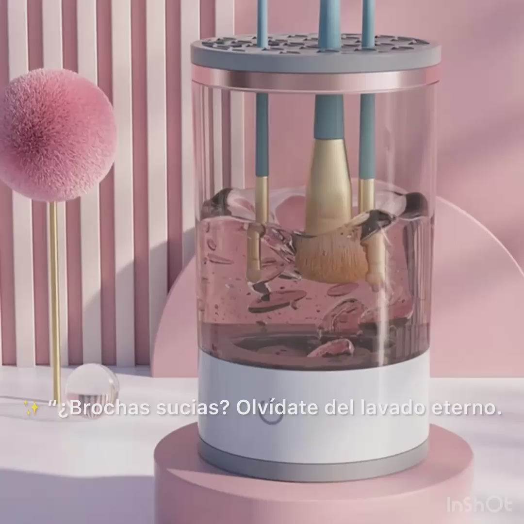 Máquina Limpiadora de brochas maquillaje
