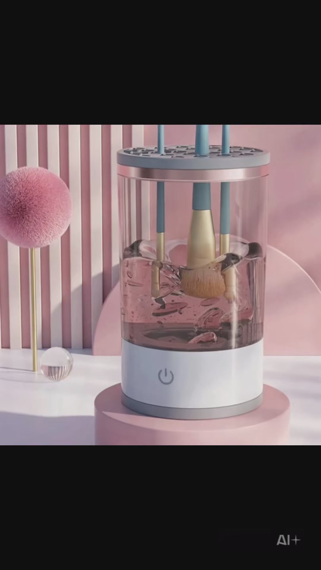 Máquina Limpiadora de brochas maquillaje