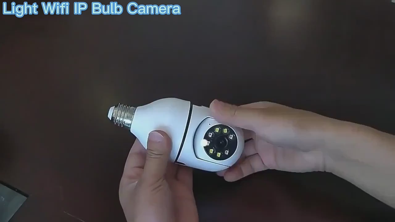 Cámara Foco WiFi de Seguridad HD 360°